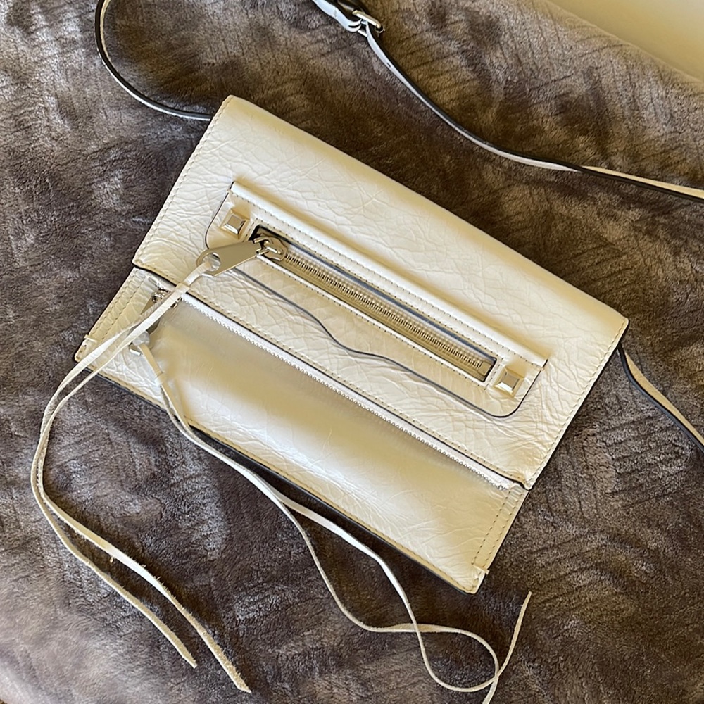 Rebecca Minkoff crossbody | small Regan in white